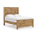 The appearance of Hastiport Queen Crossbuck Panel Bed In Brown designed by Signature Design by Ashley in the transitional interior design. This brown piece of furniture was selected by 1StopBedrooms from Hastiport Collection to add a touch of cosiness and style into your home. Sku: NCB1580-54;NCB1580-57;NCB1580-96. Bed Type: Panel Bed. Bed Size: Queen.