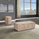 The appearance of Hatton Cross End Table In Tawny designed by Furniture of America in the modern / contemporary interior design. This tawny piece of furniture was selected by 1StopBedrooms from Hatton Cross Collection to add a touch of cosiness and style into your home. Sku: FM49011NT-E. Material: Rubberwood.