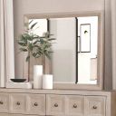 The appearance of Hatton Cross Mirror In Tawny designed by Furniture of America in the modern / contemporary interior design. This tawny piece of furniture was selected by 1StopBedrooms from Hatton Cross Collection to add a touch of cosiness and style into your home. Sku: FM79011NT-M. Material: Solid Rubberwood.