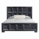 The appearance of Hatton Cross Queen Bed In Weathered Black designed by Furniture of America in the modern / contemporary interior design. This weathered black piece of furniture was selected by 1StopBedrooms from Hatton Cross Collection to add a touch of cosiness and style into your home. Sku: FM79011BK-Q-FB;FM79011BK-Q-HB;FM79011BK-R. Bed Type: Panel Bed. Bed Size: Queen. Material: Solid Rubberwood.