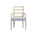 Haven Ladderback Arm Chair In Blonde Oak