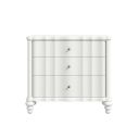The appearance of Haven Nightstand In Warm White designed by A.R.T. in the transitional interior design. This warm white piece of furniture was selected by 1StopBedrooms from Haven Collection to add a touch of cosiness and style into your home. Sku: 339141-2367. Material: Parawood.