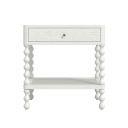 The appearance of Haven Open Nightstand In Warm White designed by A.R.T. in the transitional interior design. This warm white piece of furniture was selected by 1StopBedrooms from Haven Collection to add a touch of cosiness and style into your home. Sku: 339140-2367. Material: Parawood.