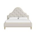 The appearance of Haven Queen Upholstered Bed In Warm White designed by A.R.T. in the transitional interior design. This warm white piece of furniture was selected by 1StopBedrooms from Haven Collection to add a touch of cosiness and style into your home. Sku: 339125-2325FB;339125-2325HB;339125-2325RS. Material: Wood. Bed Size: Queen. Bed Type: Upholstered Bed.