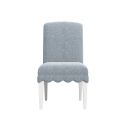 Haven Upholstered Side Chair Set of 2 In Warm White and Blue