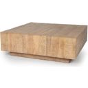 The appearance of Hayden Light Brown Wood Square Coffee Table designed by Mercana in the rustic / southwestern interior design. This light brown piece of furniture  was selected by 1StopBedrooms from Hayden Collection to add a touch of cosiness and style into your home. Sku: 70119. Material: Wood.