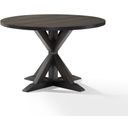Hayden Round Dining Table In Slate