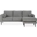 The appearance of Hazela Sofa Chaise In Charcoal designed by Signature Design by Ashley in the modern / contemporary interior design. This charcoal piece of furniture  was selected by 1StopBedrooms from Hazela Collection to add a touch of cosiness and style into your home. Sku: 4110218. Material: Polyester.