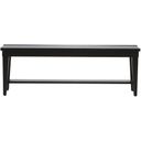 The appearance of Hearthstone Black Bench designed by Liberty in the country / farmhouse interior design. This black piece of furniture was selected by 1StopBedrooms from Hearthstone Collection to add a touch of cosiness and style into your home. Sku: 482-C9000B. Material: Wood.