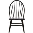 The appearance of Hearthstone Black Windsor Back Side Chair set of 2 designed by Liberty in the country / farmhouse interior design. This black piece of furniture was selected by 1StopBedrooms from Hearthstone Collection to add a touch of cosiness and style into your home. Sku: 482-C1000S. Material: Wood.
