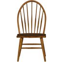 The appearance of Hearthstone Rustic Oak Windsor Back Side Chair set of 2 designed by Liberty in the country / farmhouse interior design. This brown piece of furniture was selected by 1StopBedrooms from Hearthstone Collection to add a touch of cosiness and style into your home. Sku: 382-C1000S. Material: Wood.