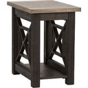 Heatherbrook Charcoal Chair Side Table