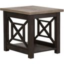 Heatherbrook Charcoal End Table