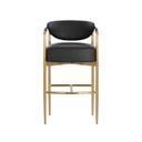 Heloise Barstool In Bravo Black