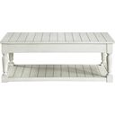 The appearance of Hemingway Lift Top Coffee Table designed by Steve Silver in the transitional interior design. This alabaster piece of furniture  was selected by 1StopBedrooms from Hemingway Collection to add a touch of cosiness and style into your home. Sku: HM100C. Material: Wood.