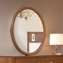 Hepburne Mirror In Walnut