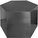 The appearance of Hexagon Coffee Table In Brushed Chrome/Brushed Chrome designed by Meridian in the modern / contemporary interior design. This chrome piece of furniture was selected by 1StopBedrooms from Hexagon Collection to add a touch of cosiness and style into your home. Sku: 293-CT. Material: Iron.