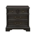 The appearance of Hickory Creek 3 Drawer Nightstand In Brown Velvet designed by Pulaski in the traditional interior design. This brown velvet piece of furniture  was selected by 1StopBedrooms from Hickory Creek Collection to add a touch of cosiness and style into your home. Sku: P386140. Material: Hickory Veneer.