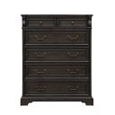 The appearance of Hickory Creek 6 Drawer Chest In Brown Velvet designed by Pulaski in the traditional interior design. This brown velvet piece of furniture  was selected by 1StopBedrooms from Hickory Creek Collection to add a touch of cosiness and style into your home. Sku: P386124. Material: Hickory Veneer.