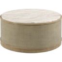 The appearance of Hidden Treasures Round Coffee Table In Light Stain designed by Hammary in the modern / contemporary interior design. This light stain piece of furniture  was selected by 1StopBedrooms from Hidden Treasures Collection to add a touch of cosiness and style into your home. Sku: 090-1144. Material: Wood.