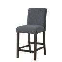 The appearance of High Line Counter Chair Set of 2 In Gray designed by New Classic in the transitional interior design. This gray piece of furniture  was selected by 1StopBedrooms from High Line Collection to add a touch of cosiness and style into your home. Sku: D4125-22-GRY. Material: Wood.