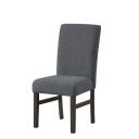 The appearance of High Line Dining Chair Set of 2 In Gray designed by New Classic in the transitional interior design. This gray piece of furniture  was selected by 1StopBedrooms from High Line Collection to add a touch of cosiness and style into your home. Sku: D4125-20-GRY. Material: Wood.