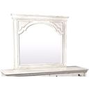 The appearance of Highland Park Rustic Ivory Mirror designed by Steve Silver in the transitional interior design. This ivory piece of furniture was selected by 1StopBedrooms from Highland Park Collection to add a touch of cosiness and style into your home. Sku: HP900MRW. Material: Wood.