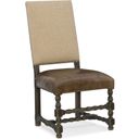 The appearance of Hill Country Comfort Anthracite Beige Upholstered Side Chair Set of 2 designed by Hooker in the traditional interior design. This beige piece of furniture was selected by 1StopBedrooms from Hill Country Collection to add a touch of cosiness and style into your home. Sku: 5960-75410-BLK. Material: Fabric.