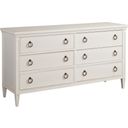 The appearance of Laguna Hobie Double Dresser In Tides designed by Barclay Butera in the transitional interior design. This tides piece of furniture  was selected by 1StopBedrooms from Laguna Collection to add a touch of cosiness and style into your home. Sku: 935-222. Material: Wood.