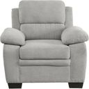 The appearance of Holleman Chair In Grey designed by Homelegance in the modern / contemporary interior design. This grey piece of furniture was selected by 1StopBedrooms from Holleman Collection to add a touch of cosiness and style into your home. Sku: 9333GY-1. Material: Textured.