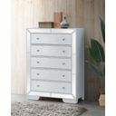 The appearance of Hollywood Hills Chest In Champagne designed by Glory in the modern / contemporary interior design. This champagne piece of furniture was selected by 1StopBedrooms from Hollywood Hills Collection to add a touch of cosiness and style into your home. Sku: G8180-CH. Material: Wood Veneer.