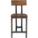 Holverson Brown Milk Crate Counter Height Chair Set of 2