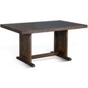 The appearance of Homestead Breakfast Table designed by Sunny Designs in the country / farmhouse interior design. This tobacco piece of furniture was selected by 1StopBedrooms from Homestead Collection to add a touch of cosiness and style into your home. Sku: 0113TL-T. Table Top Shape: Rectangular. Size: 38" x 60". Material: Solid Wood.