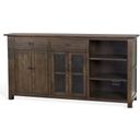 The appearance of Homestead Buffet designed by Sunny Designs in the transitional interior design. This tobacco piece of furniture was selected by 1StopBedrooms from Homestead Collection to add a touch of cosiness and style into your home. Sku: 1969TL2-B. Material: Solid Wood.