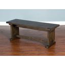 The appearance of Homestead Side Bench designed by Sunny Designs in the country / farmhouse interior design. This tobacco piece of furniture was selected by 1StopBedrooms from Homestead Collection to add a touch of cosiness and style into your home. Sku: 0113TL-SB. Material: Solid Wood.