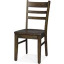 The appearance of Homestead Ladderback Chair with Wood Seat Set of 2 In Tobacco designed by Sunny Designs in the traditional interior design. This tobacco piece of furniture was selected by 1StopBedrooms from Homestead Collection to add a touch of cosiness and style into your home. Sku: 1616TL. Material: Solid Wood.