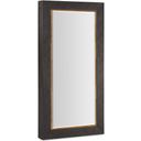 Hooker Furniture Big Sky Floor Mirror With Jewelry Storage In Gray