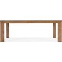 The appearance of Hooker Furniture Big Sky Leg Table In Medium Wood designed by Hooker in the transitional interior design. This medium wood piece of furniture  was selected by 1StopBedrooms from Big Sky Collection to add a touch of cosiness and style into your home. Sku: 6700-75207-80. Table Top Shape: Rectangular. Size: 44" x 86". Material: Hickory.