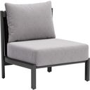 The appearance of Horizon Accent Chair In Gray designed by Zuo Modern in the modern / contemporary interior design. This gray piece of furniture  was selected by 1StopBedrooms from Horizon Collection to add a touch of cosiness and style into your home. Sku: 704046. Material: Olefin.