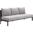 The appearance of Horizon Sofa In Gray designed by Zuo Modern in the modern / contemporary interior design. This gray piece of furniture  was selected by 1StopBedrooms from Horizon Collection to add a touch of cosiness and style into your home. Sku: 704047. Material: Olefin.