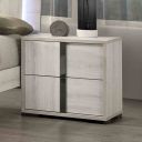 Horten Nightstand In White Wash