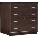 The appearance of House Blend Lateral File designed by Hooker in the transitional interior design. This dark wood piece of furniture was selected by 1StopBedrooms from Work Your Way Collection to add a touch of cosiness and style into your home. Sku: 5892-10466-85. Material: Ash Veneer.