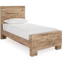 Hyanna Twin Panel Bed In Brown