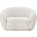 The appearance of Hyde Boucle Fabric Chair In Cream designed by Meridian in the modern / contemporary interior design. This cream piece of furniture  was selected by 1StopBedrooms from Hyde Collection to add a touch of cosiness and style into your home. Sku: 693Cream-C. Material: Wood.