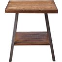 The appearance of Ikram 2-Piece End Table designed by ACME in the industrial interior design. This two-tone color piece of furniture  was selected by 1StopBedrooms from Ikram Collection to add a touch of cosiness and style into your home. Sku: 81177. Material: Wood.