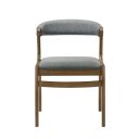 The appearance of Ileena Upholstered Armless Solid Wood Dining Chair Set of 2 In Walnut and Charcoal designed by Armen Living in the transitional interior design. This walnut/charcoal piece of furniture  was selected by 1StopBedrooms from Ileena Collection to add a touch of cosiness and style into your home. Sku: LCIESIWACH. Material: Rubberwood.