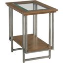 Ingrid Rectangular Chairside Table In Bronze