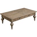 Interlude 52 Inch Coffee Table In Sandstone Buff