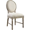 The appearance of Interlude Upholstered Dining Chair Set of 2 In Buff designed by Emerald Home Furnishings in the transitional interior design. This buff piece of furniture was selected by 1StopBedrooms from Interlude Collection to add a touch of cosiness and style into your home. Sku: D560-20-05. Material: Wood.