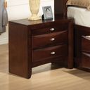 The appearance of Ireland Espresso Nightstand designed by ACME in the transitional interior design. This brown piece of furniture was selected by 1StopBedrooms from Ireland Collection to add a touch of cosiness and style into your home. Sku: 21453. Material: Wood.